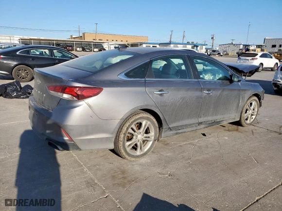 2018 Hyundai Sonata SEL with VIN 5NPE34AF9JH660324, listed as a Copart auction lot 49861795 with 141,712 mi miles and Salvage Title. Bid and sale history available at carsss.com. Image 3.