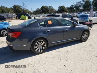 2014 Kia Cadenza Premium with VIN KNALN4D71E5155905, listed as a Copart auction lot 87973725 with 113,421 mi miles and Clean Title. Bid and sale history available at carsss.com. Image 3.