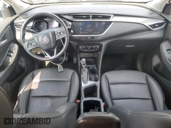 2022 Buick Encore GX Essence with VIN KL4MMFSL1NB134196, listed as a Copart auction lot 61568115 with 14,707 mi miles and Salvage title. Bid and sale history available at DreamBid. Image 8.