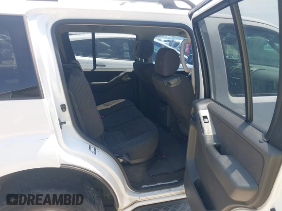 2007 Nissan Pathfinder SE with VIN 5N1AR18U17C626216, listed as a IAAI auction lot 42680663 with 167,255 mi miles and . Bid and sale history available at DreamBid. Image 8.