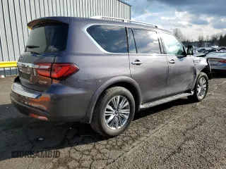 2024 Infiniti QX80 LUXE with VIN JN8AZ2AE2R9328307, listed as a Copart auction lot 44684235 with 20,261 mi miles and Non Repairable. Bid and sale history available at carsss.com. Image 3.