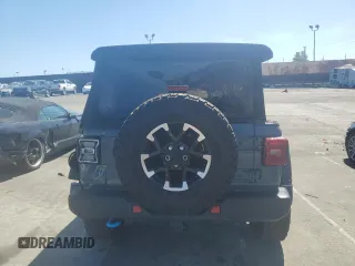 2024 Jeep Wrangler Rubicon с VIN 1C4RJXR60RW317288, выставлен на аукционе Copart как лот 49910465 с пробегом 3 259 миль миль и Списание • Salvage title. История ставок и продаж доступна на DreamBid. Изображение 6.