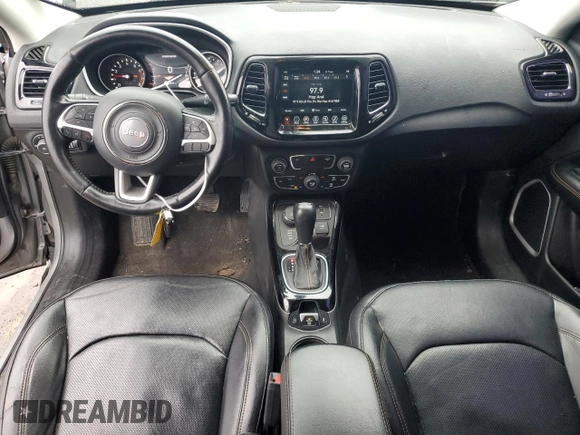 2020 Jeep Compass Limited with VIN 3C4NJDCB4LT119930, listed as a Copart auction lot 52212935 with 120,642 mi miles and Salvage Title. Bid and sale history available at DreamBid. Image 8.