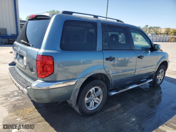 2005 Honda Pilot EX-L with RES with VIN 5FNYF18665B029964, listed as a Copart auction lot 48349055 with 214,108 mi miles and Salvage Title. Bid and sale history available at carsss.com. Image 3.