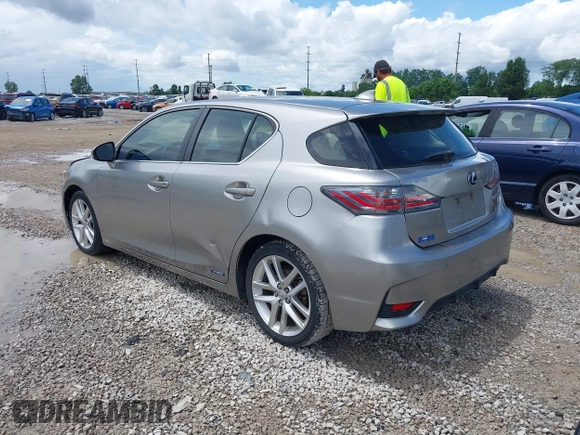 2017 Lexus CT 200h with VIN JTHKD5BHXH2293367, listed as a IAAI auction lot 42557393 with 86,868 mi miles and . Bid and sale history available at DreamBid. Image 3.
