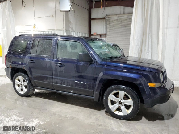 2011 Jeep Patriot Latitude with VIN 1J4NT1GB1BD103492, listed as a Copart auction lot 49987815 with 172,266 mi miles and Salvage Title. Bid and sale history available at carsss.com. Image 4.