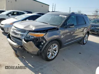 2014 Ford Explorer XLT with VIN 1FM5K7D84EGB94907, listed as a Copart auction lot 53026605 with 0 mi miles and Salvage Title. Bid and sale history available at carsss.com. Image 1.