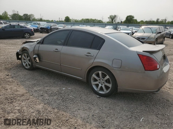 2007 Nissan Maxima SE z VIN 1N4BA41E67C812828, wystawiony jako Copart lot #59537265 z przebiegiem 106 987 mil mil oraz Szkoda całkowita • Salvage title. Historia ofert i sprzedaży dostępna na DreamBid. Obrazek 2.