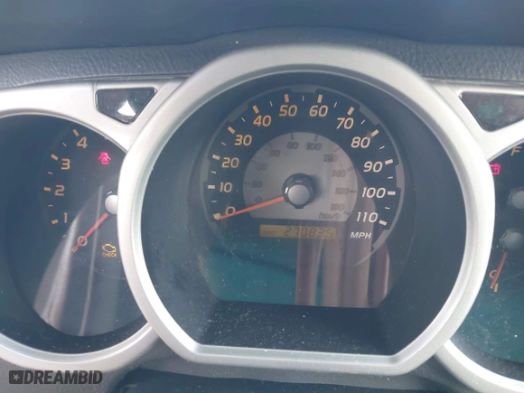 2005 Toyota 4Runner SR5 with VIN JTEZU14R850055504, listed as a IAAI auction lot 41708872 with 270,835 mi miles. Bid and sale history available at carsss.com. Image 7.