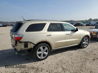 2011 Dodge Durango Citadel with VIN 1D4SD5GT9BC674310, listed as a Copart auction lot 48493165 with 153,232 mi miles and Salvage title. Bid and sale history available at DreamBid. Image 3.