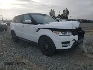 2017 Land Rover Range Rover Sport HSE with VIN SALWR2FVXHA682558, listed as a Copart auction lot 48928275 with 169,009 mi miles and Salvage title. Bid and sale history available at DreamBid. Image 4.