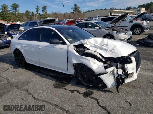 2012 Audi S4 Prestige with VIN WAUKGAFL7CA100121, listed as a Copart auction lot 82424634 with 121,925 mi miles and Clean Title. Bid and sale history available at carsss.com. Image 4.