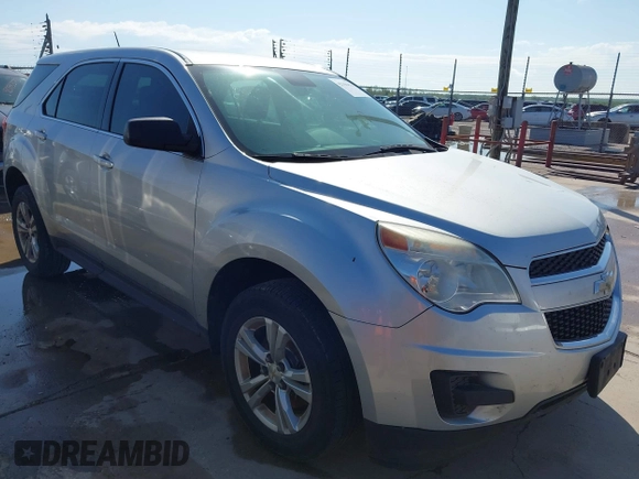 2015 Chevrolet Equinox LS with VIN 2GNALAEK8F1179193, listed as a IAAI auction lot 42106476 with 129,296 mi miles. Bid and sale history available at carsss.com. Image 1.