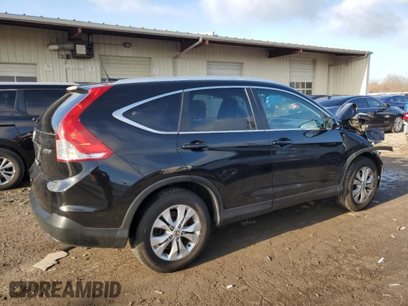 2014 Honda CR-V EX-L with VIN 5J6RM4H7XEL023578, listed as a Copart auction lot 85576344 with 106,898 mi miles and Salvage Title. Bid and sale history available at DreamBid. Image 3.