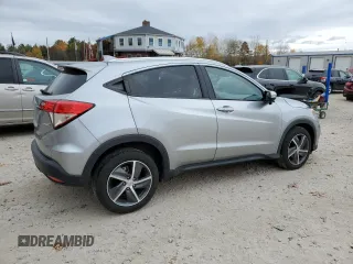 2021 Honda HR-V EX with VIN 3CZRU6H50MM705392, listed as a Copart auction lot 77876304 with 19,547 mi miles and Salvage Title. Bid and sale history available at carsss.com. Image 3.