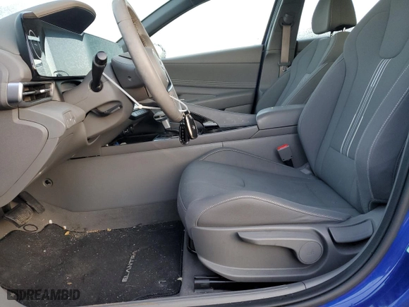 2023 Hyundai Elantra SEL with VIN KMHLS4AGXPU559807, listed as a Copart auction lot 42482265 with 15,648 mi miles and Salvage Title. Bid and sale history available at carsss.com. Image 7.