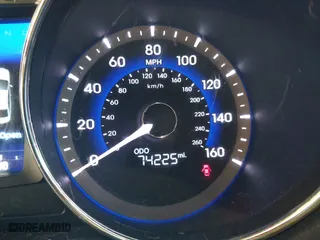 2014 Hyundai Sonata Hybrid with VIN KMHEC4A42EA117405, listed as a IAAI auction lot 41157185 with 74,225 mi miles. Bid and sale history available at carsss.com. Image 14.