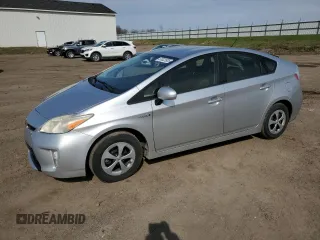 2013 Toyota Prius One with VIN JTDKN3DU6D5674297, listed as a Copart auction lot 53022805 with 253,086 mi miles and Clean Title. Bid and sale history available at carsss.com. Image 1.
