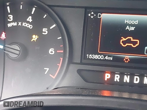 2018 Ford F-150 XL with VIN 1FTEW1E59JKD99284, listed as a IAAI auction lot 41203530 with 153,800 mi miles. Bid and sale history available at carsss.com. Image 7.