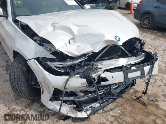 2021 BMW 3 Series 330i with VIN 3MW5R1J09M8C08399, listed as a IAAI auction lot 42483945 with 16,049 mi miles and . Bid and sale history available at DreamBid. Image 6.