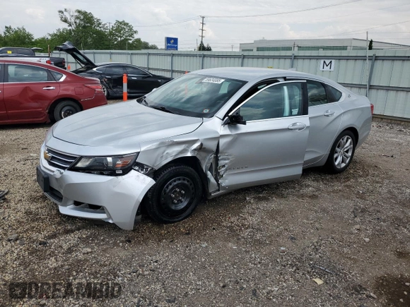 2016 Chevrolet Impala LT with VIN 2G1105SA6G9201725, listed as a Copart auction lot 59634085 with 96,715 mi miles and Salvage title. Bid and sale history available at DreamBid. Image 1.