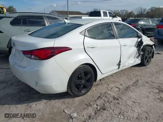 2013 Hyundai Elantra GLS PZEV with VIN 5NPDH4AE1DH407717, listed as a IAAI auction lot 41453055 with 118,693 mi miles. Bid and sale history available at carsss.com. Image 4.
