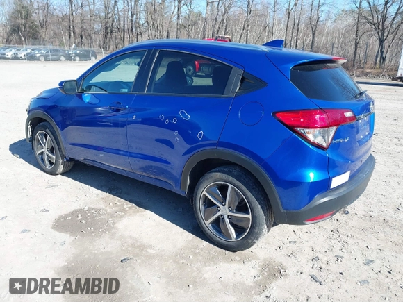 2021 Honda HR-V EX with VIN 3CZRU6H56MM733617, listed as a IAAI auction lot 41793211 with 53,327 mi miles. Bid and sale history available at carsss.com. Image 3.