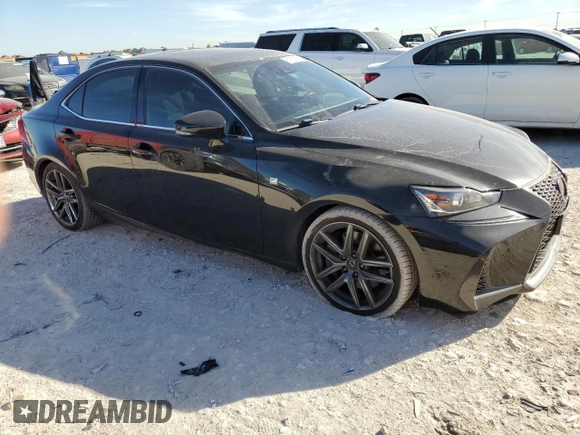 2018 Lexus IS 350 with VIN JTHBZ1D22J5033505, listed as a Copart auction lot 81180994 with 30,467 mi miles and Salvage title. Bid and sale history available at DreamBid. Image 4.