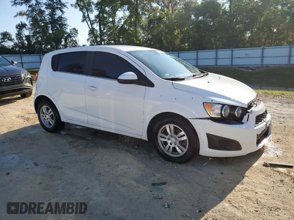 2016 Chevrolet Sonic LT with VIN 1G1JC6SH7G4168926, listed as a Copart auction lot 52443675 with 54,553 mi miles and Salvage Title. Bid and sale history available at carsss.com. Image 4.