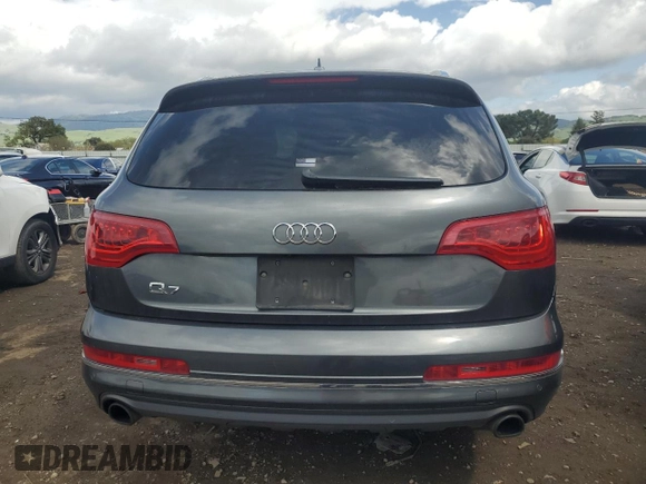 2013 Audi Q7 3.0T Premium Plus with VIN WA1LGAFE5DD002126, listed as a Copart auction lot 51443185 with 155,358 mi miles and Salvage Title. Bid and sale history available at carsss.com. Image 6.