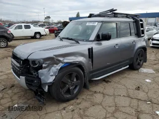 2023 Land Rover Defender SE with VIN SALEP7EU1P2223015, listed as a Copart auction lot 53231065 with 3,662 mi miles and Clean title. Bid and sale history available at DreamBid. Image 1.