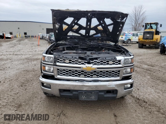 2014 Chevrolet Silverado 1500 LT with VIN 1GCVKREC6EZ384747, listed as a Copart auction lot 53650825 with Not Provided miles and Non Repairable. Bid and sale history available at DreamBid. Image 5.