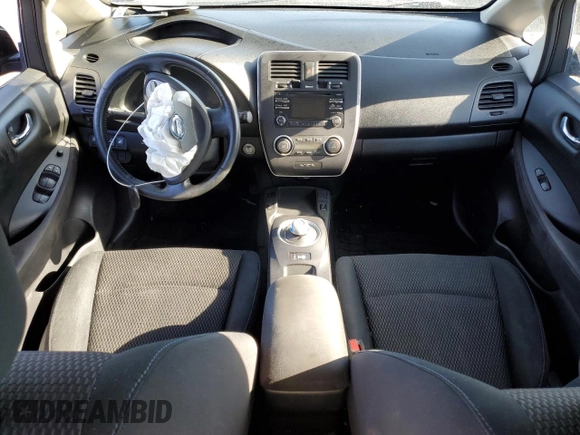 2015 Nissan LEAF SV with VIN 1N4AZ0CP8FC306783, listed as a Copart auction lot 64526223 with 83,572 mi miles. Bid and sale history available at carsss.com. Image 8.