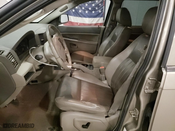 2005 Jeep Grand Cherokee Laredo with VIN 1J4HR48N85C645978, listed as a Copart auction lot 50022805 with 181,424 mi miles and Salvage Title. Bid and sale history available at carsss.com. Image 7.