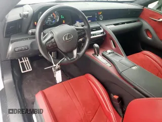 2021 Lexus LC 500h with VIN JTHBP5AY8MA104403, listed as a Copart auction lot 59272235 with 14,425 mi miles and Salvage title. Bid and sale history available at DreamBid. Image 8.