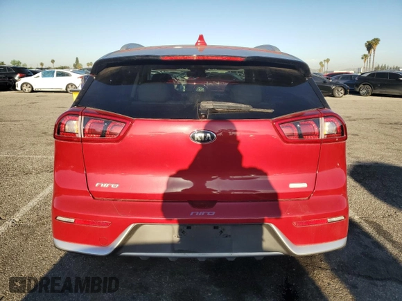 2017 Kia Niro LX with VIN KNDCB3LC7H5069846, listed as a Copart auction lot 52686415 with 142,833 mi miles and Clean Title. Bid and sale history available at carsss.com. Image 6.