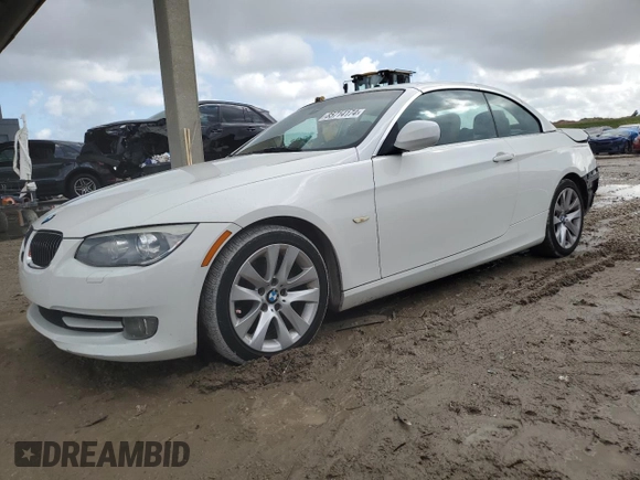 2013 BMW 3 Series 328i with VIN WBADW3C51DJ527082, listed as a Copart auction lot 58250445 with 116,914 mi miles and Non repairable. Bid and sale history available at DreamBid. Image 1.