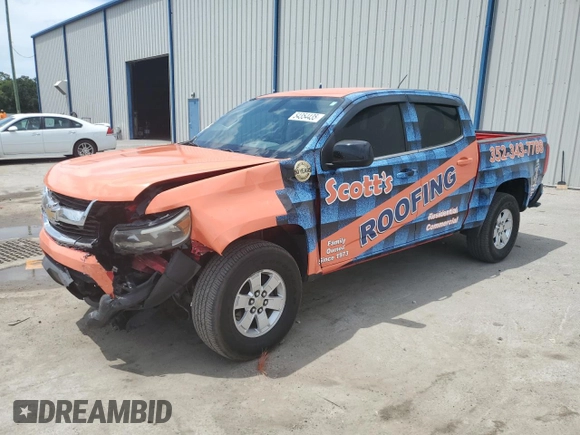 2019 Chevrolet Colorado 2WD Work Truck z VIN 1GCGSBENXK1157749, wystawiony jako Copart lot #54354435 z przebiegiem 91 088 mil mil oraz Nie do naprawy • Non repairable. Historia ofert i sprzedaży dostępna na DreamBid. Obrazek 1.