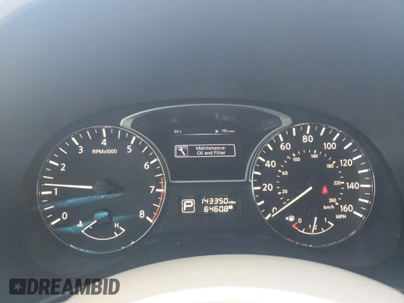 2015 Nissan Pathfinder Platinum with VIN 5N1AR2MN7FC696788, listed as a Copart auction lot 53426315 with 143,350 mi miles and Salvage Title. Bid and sale history available at DreamBid. Image 9.