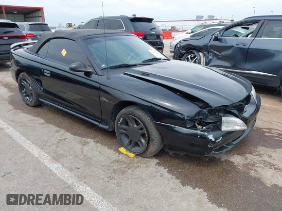 1996 Ford Mustang GT with VIN 1FALP45X0TF133385, listed as a IAAI auction lot 42060901 with 205,228 mi miles and . Bid and sale history available at DreamBid. Image 1.