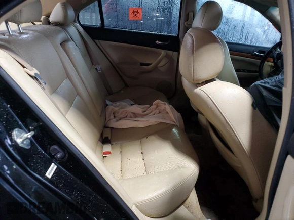 2008 Acura TSX Nav with VIN JH4CL96918C006087, listed as a Copart auction lot 43592125 with 222,073 mi miles and Salvage title. Bid and sale history available at DreamBid. Image 10.