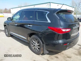 2013 Infiniti JX35 z VIN 5N1AL0MM6DC311294, wystawiony jako IAAI lot #42125611 z przebiegiem 147 216 mil mil oraz . Historia ofert i sprzedaży dostępna na DreamBid. Obrazek 3.
