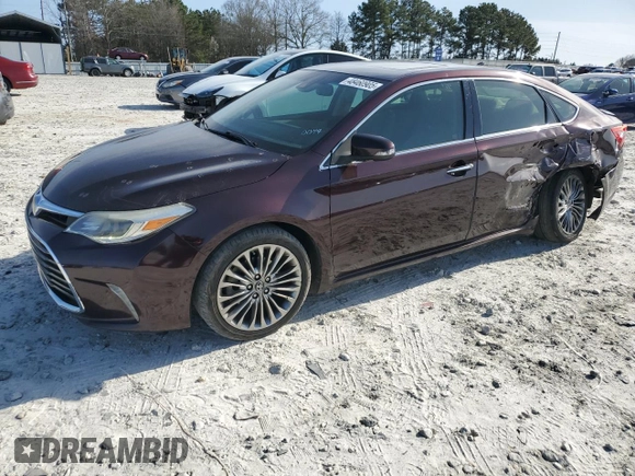 2016 Toyota Avalon Limited with VIN 4T1BK1EB7GU240079, listed as a Copart auction lot 48460905 with 120,075 mi miles and Salvage Title. Bid and sale history available at carsss.com. Image 1.