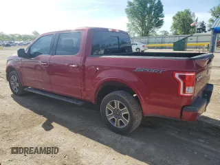 2017 Ford F-150 XL с VIN 1FTEW1CF2HKE45964, выставлен на аукционе Copart как лот 54047535 с пробегом 114 973 миль миль и Списание • Salvage title. История ставок и продаж доступна на DreamBid. Изображение 2.