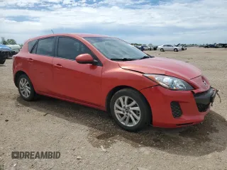 2013 Mazda 3 i Touring with VIN JM1BL1L76D1729182, listed as a Copart auction lot 58154175 with 168,378 mi miles and Salvage title. Bid and sale history available at DreamBid. Image 4.