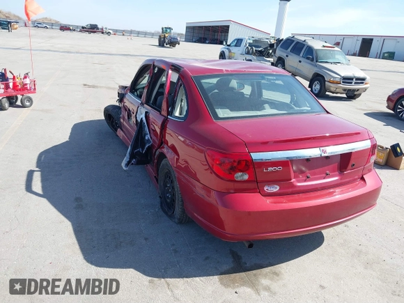 2003 Saturn LS with VIN 1G8JU54F23Y516073, listed as a IAAI auction lot 41774890 with 91,280 mi miles. Bid and sale history available at carsss.com. Image 14.