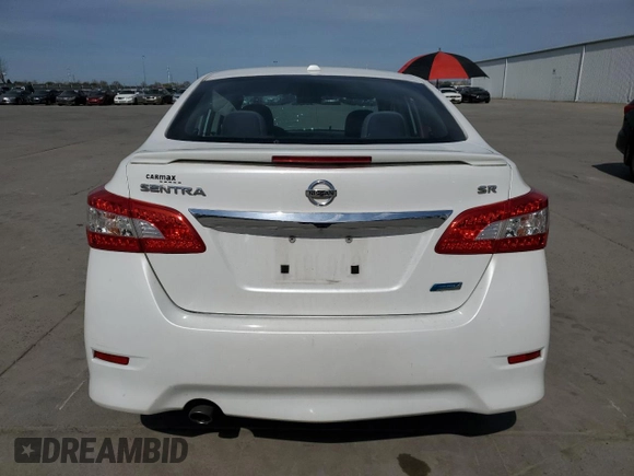 2013 Nissan Sentra SV with VIN 3N1AB7AP1DL666590, listed as a Copart auction lot 48537335 with 171,615 mi miles and Salvage Title. Bid and sale history available at DreamBid. Image 6.