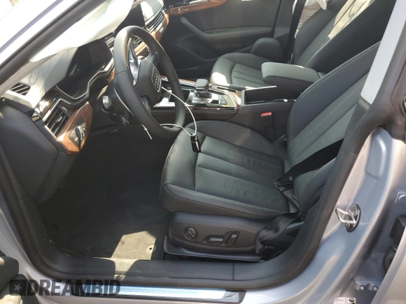2023 Audi A5 Sportback Premium Plus with VIN WAUCBCF51PA045350, listed as a Copart auction lot 55945033 with 0 mi miles and Non Repairable. Bid and sale history available at carsss.com. Image 7.
