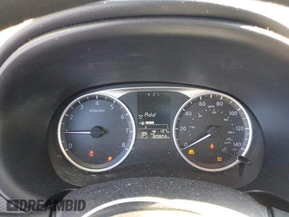 2021 Nissan Kicks S with VIN 3N1CP5BV4ML470896, listed as a Copart auction lot 41926275 with 80,806 mi miles and Salvage Title. Bid and sale history available at carsss.com. Image 9.