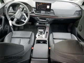 2024 Audi Q5 S line Premium with VIN WA1GAAFY5R2023624, listed as a Copart auction lot 42004095 with 24,041 mi miles and Salvage Title. Bid and sale history available at carsss.com. Image 8.